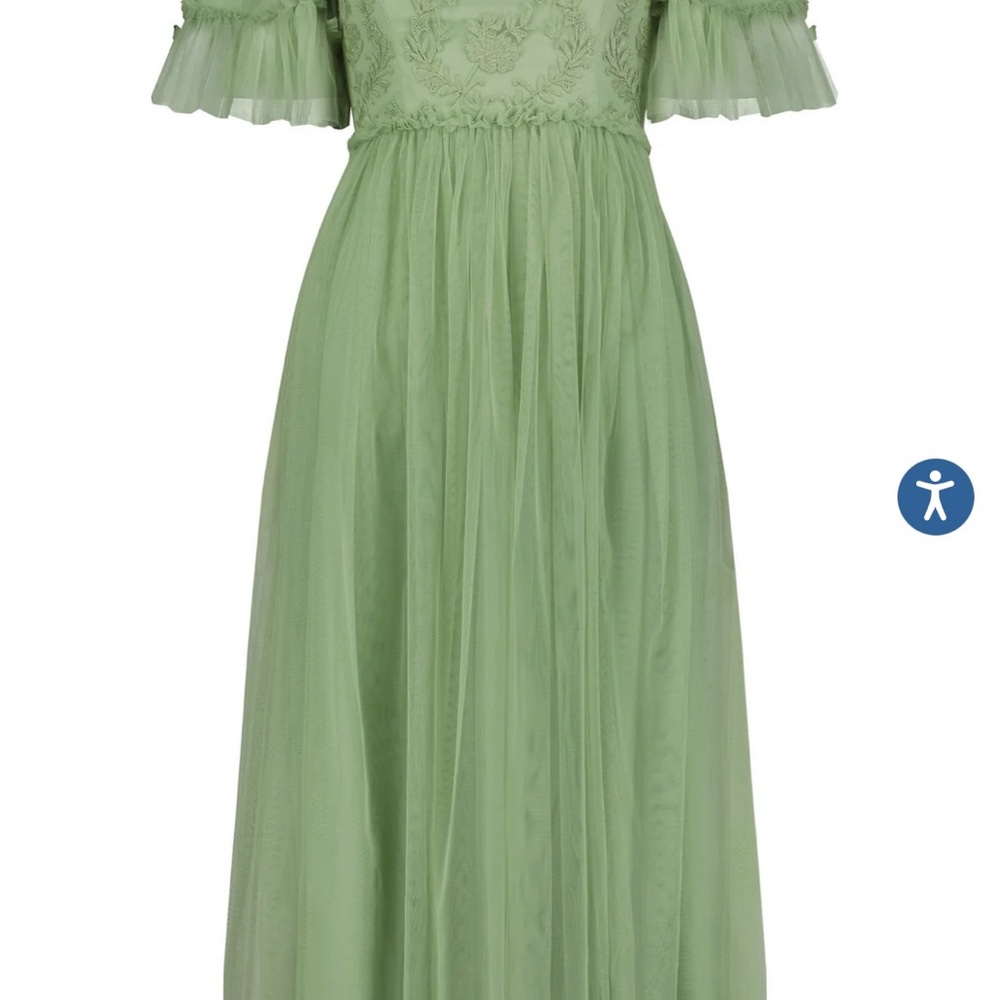 Jessakae green tulle dress